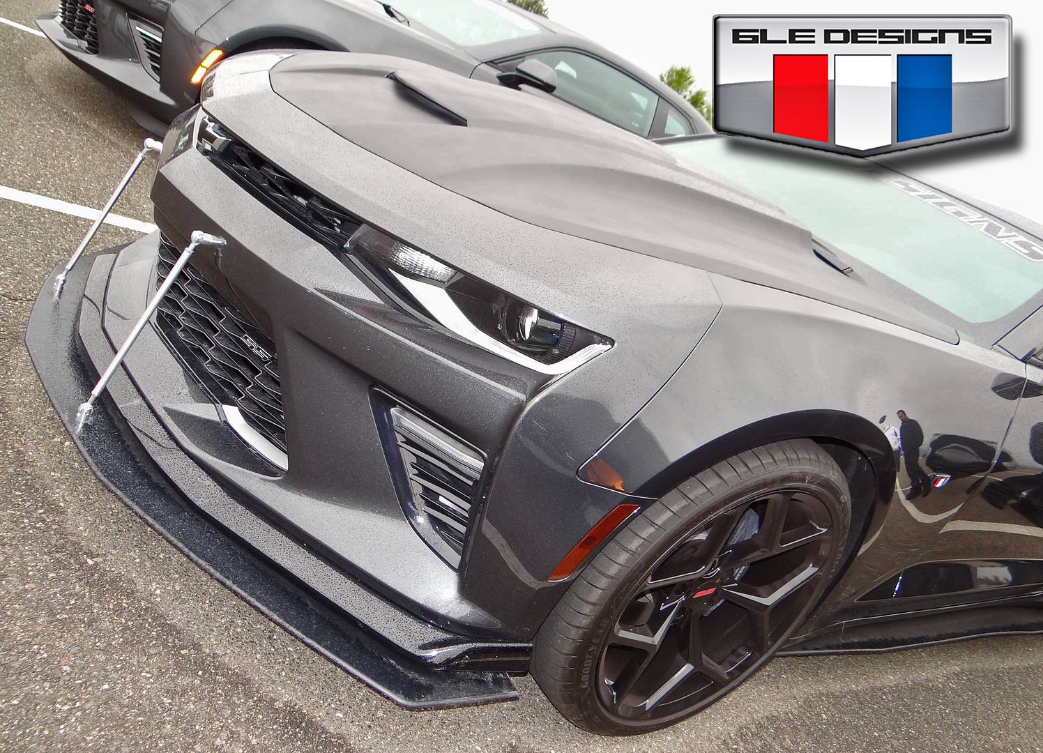 2016 Camaro COPO Style Hood SS RS Cowl 2017 Cold Air Scoop Vent 1SS 2SS